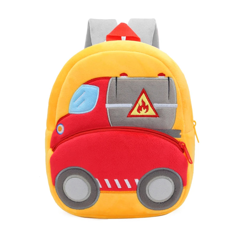 Kids Construction Vehicle Backpack – Ages 2–4