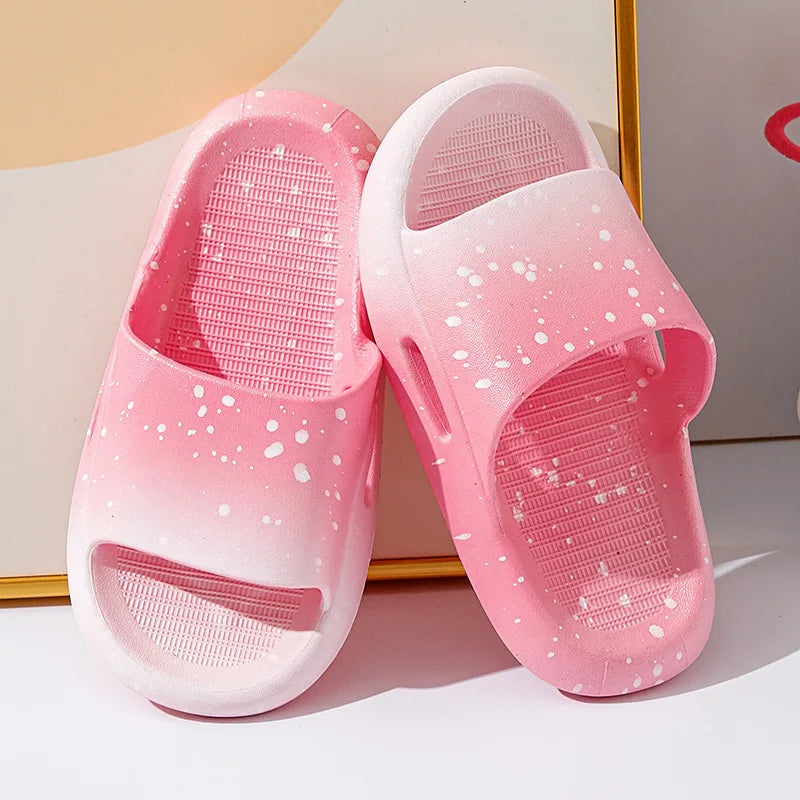 Gradient Kids Slippers – Boys & Girls (Ages 3–12)
