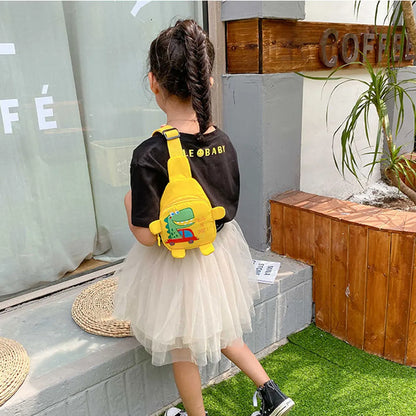 Mochila Bandolera Dino para Niños Multivariante 