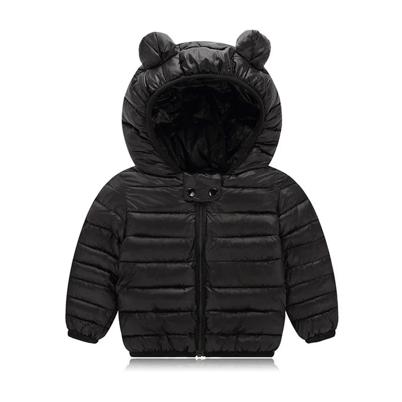 Kapuzen-Ohrenjacke für Kinder – 18 Monate bis 4 Jahre