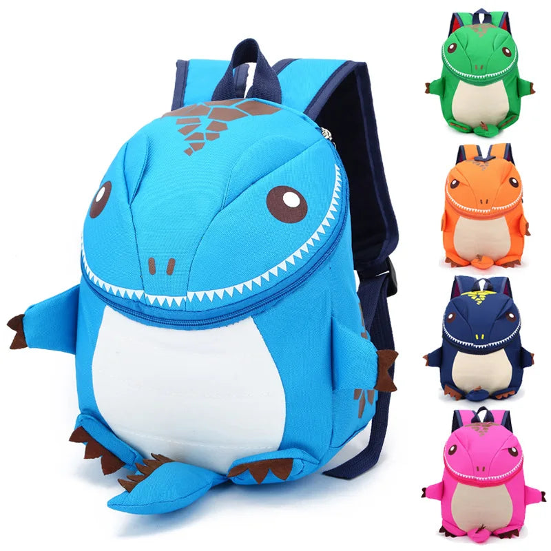 Mochila infantil con diseño de dinosaurio de dibujos animados – Para mayores de 14 años