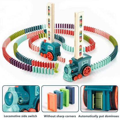 Trenino giocattolo "Domino Row" per bambini