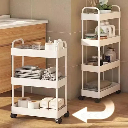 Organizador de almacenamiento con ruedas para niños multivariante
