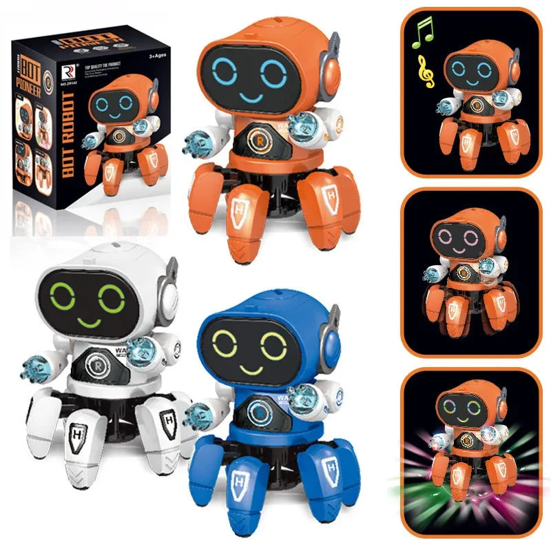 Juguete robot pulpo bailarín
