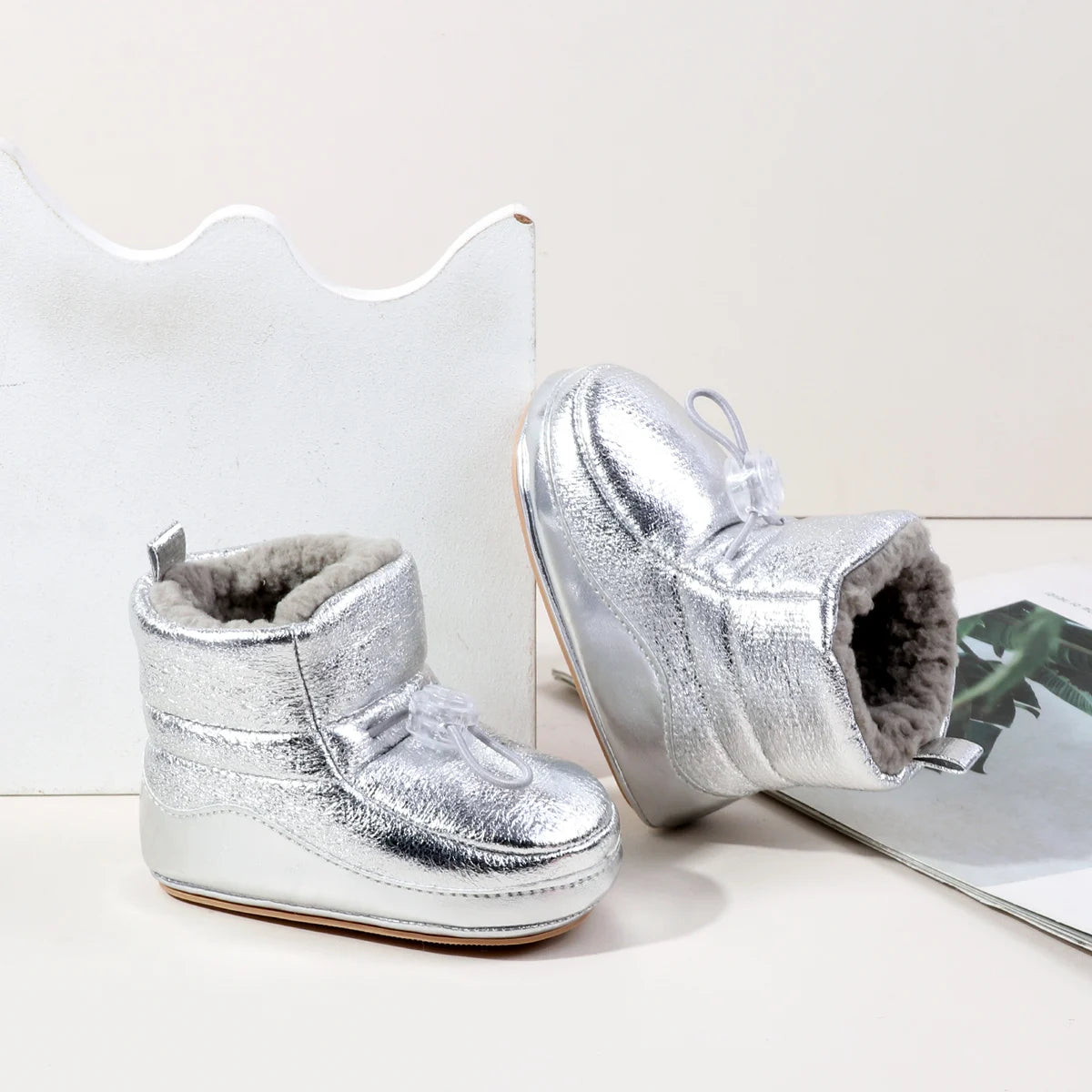 Botas de nieve de invierno para niños pequeños – Edades de 0 a 18 meses