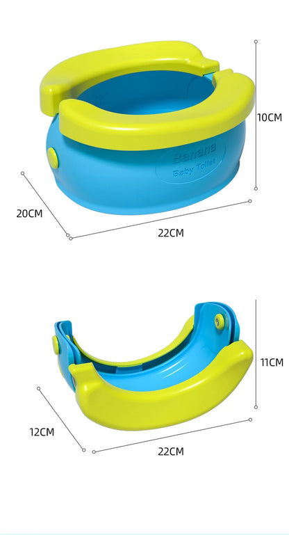 Orinal plegable con asiento de entrenamiento para niños multivariante