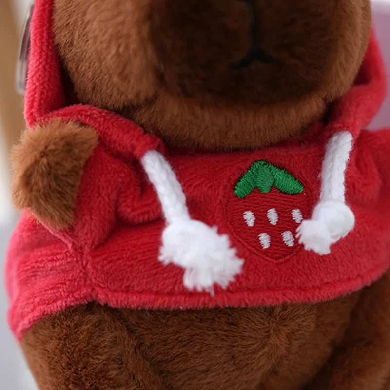 Cute Capybara Plush Keychain – Soft Bag Charm & Car Pendant