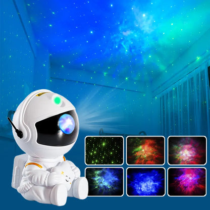 Proiettore di stelle galattiche LED Astronauta Multivariante