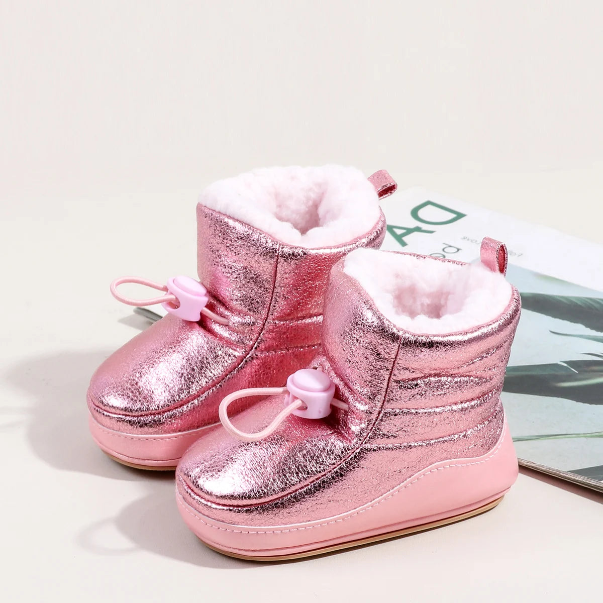 Botas de nieve de invierno para niños pequeños – Edades de 0 a 18 meses