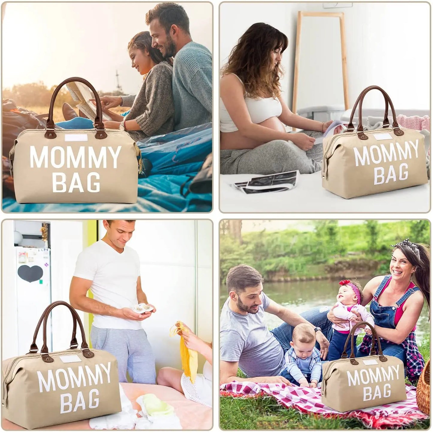 Diaper Bag "Mommy Bag" with Accessories Multivariant