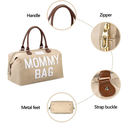 Bolso Pañalera "Mommy Bag" con Accesorios Multivariante
