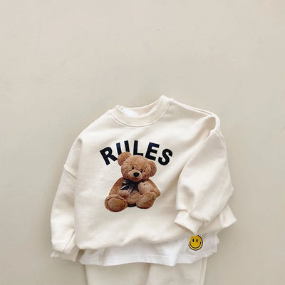 Pants and Sweatshirt Set "Bear Rules"
