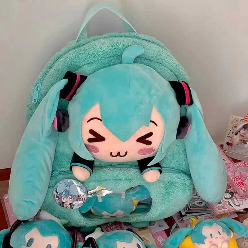 Hatsune Miku Plush Backpack