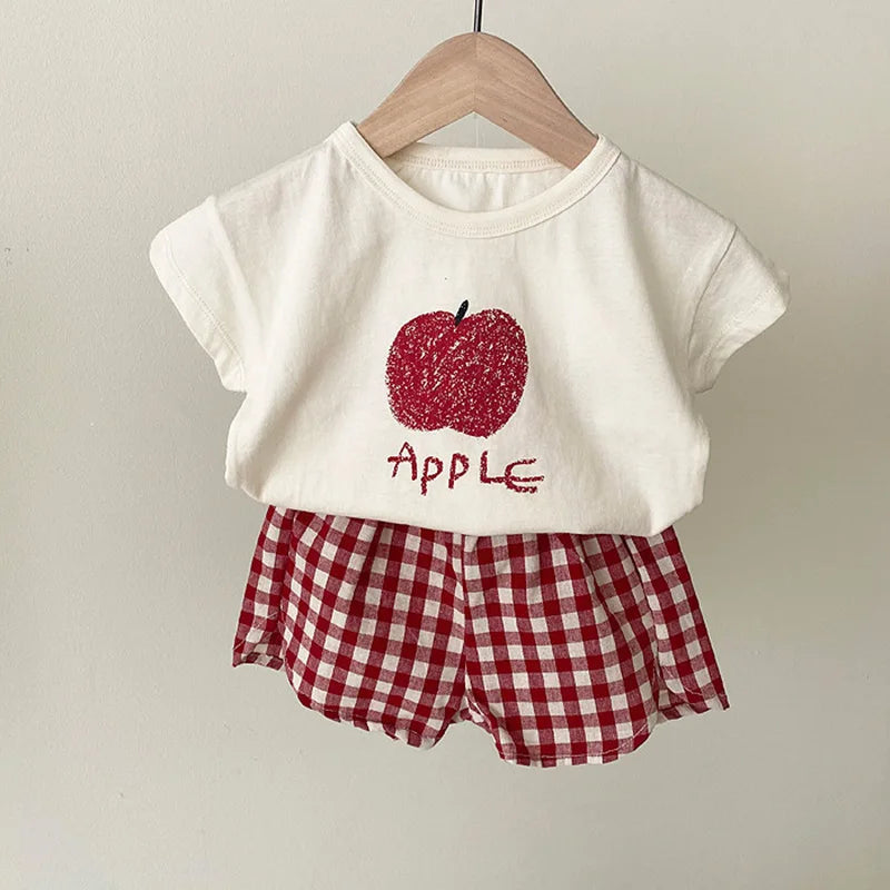 Pigiama estivo "Frutta" per bambini multivariante