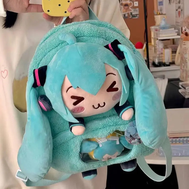 Hatsune Miku Plush Backpack