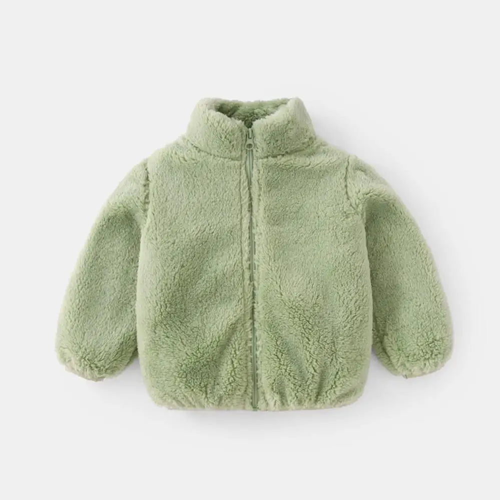 Kids Plush Warm Jacket
