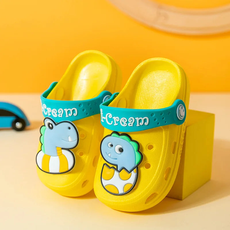 Sandales pour enfants à motifs de dessins animés pop, 1 à 5 ans