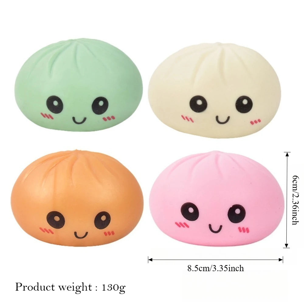 Juguete antiestrés blandito con forma de empanadilla de colores – Para mayores de 14 años