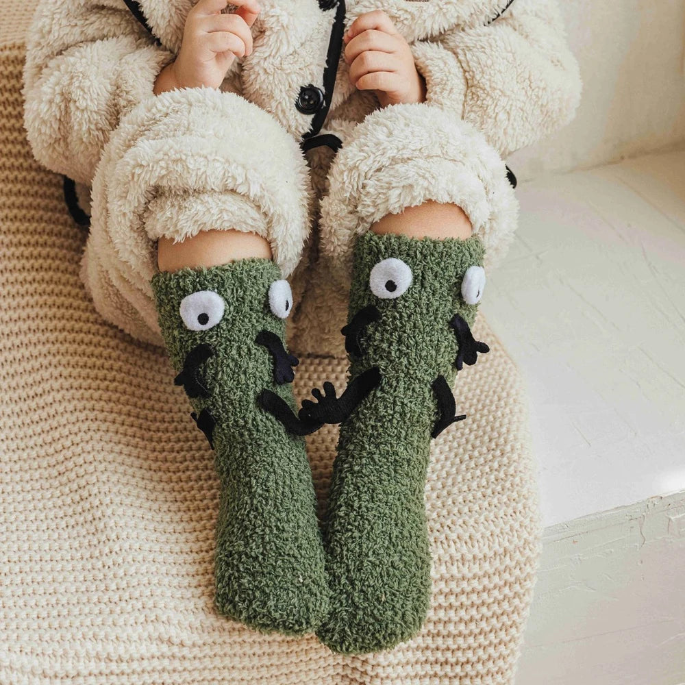 Kids Anti-Slip Winter Socks – Ages 0–10