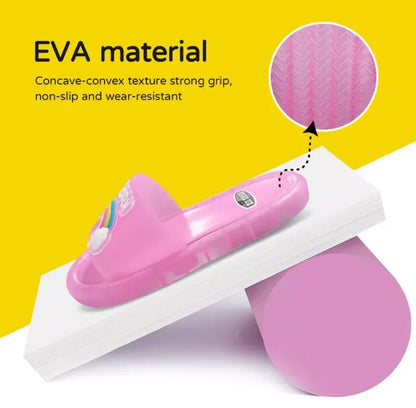Pantofole unicorno con LED per bambini multivariante