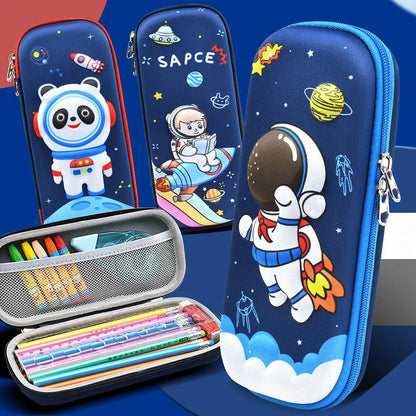 Estuche para lápices de EVA decorado en 3D para niños multivariante
