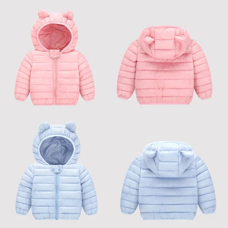 Kapuzen-Ohrenjacke für Kinder – 18 Monate bis 4 Jahre