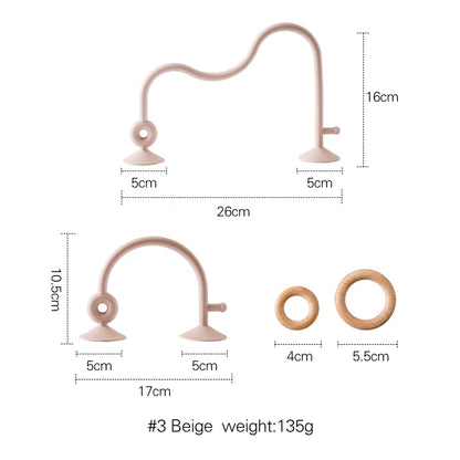 Set di montagne russe giocattolo in legno e silicone multivariante