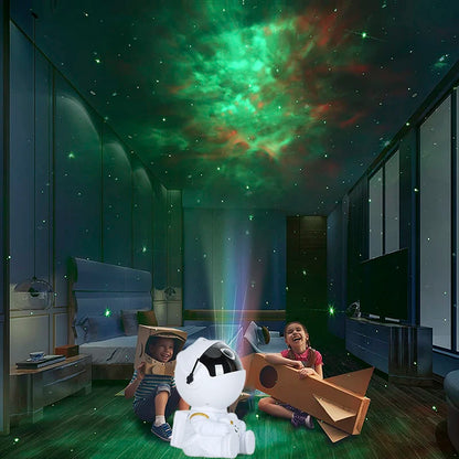 Proiettore di stelle galattiche LED Astronauta Multivariante
