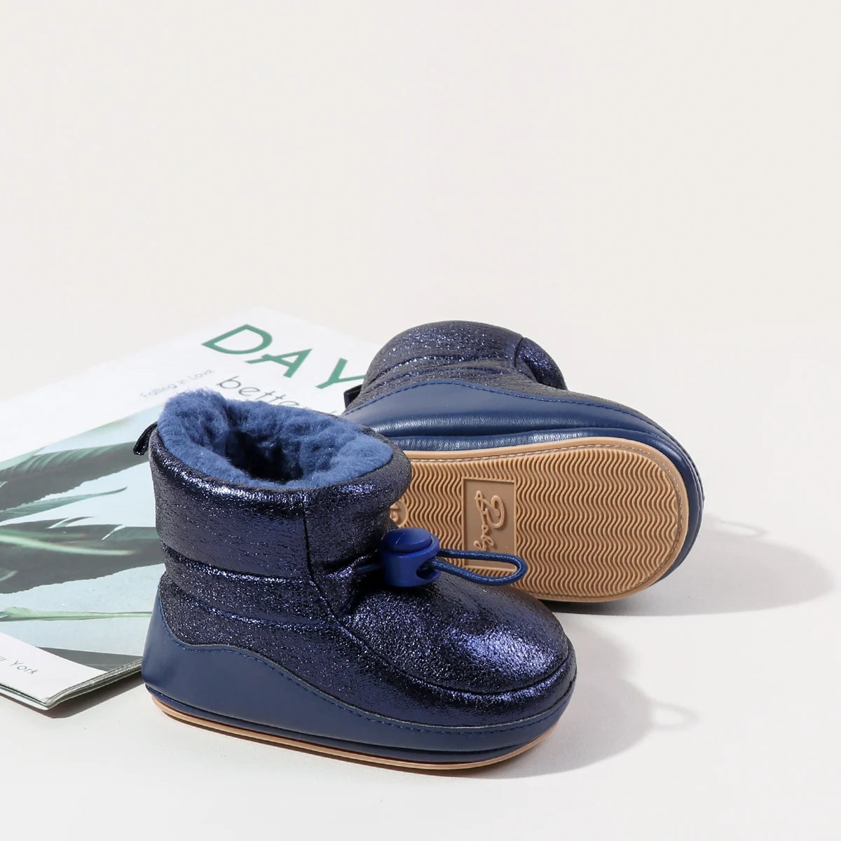 Botas de nieve de invierno para niños pequeños – Edades de 0 a 18 meses