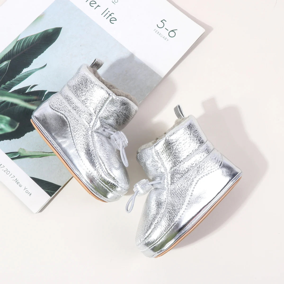 Botas de nieve de invierno para niños pequeños – Edades de 0 a 18 meses