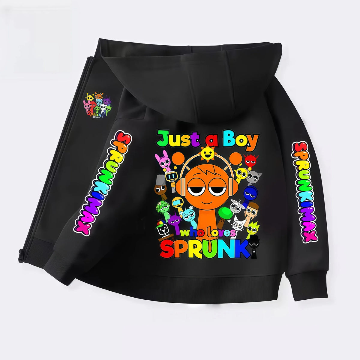 Kids Character Zip Hoodie – Ages 3–12