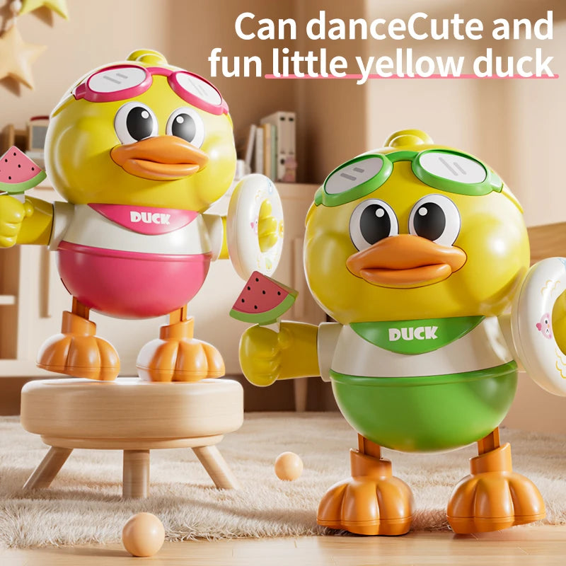 Light-Up Dancing Duck Music Toy – Baby Gift
