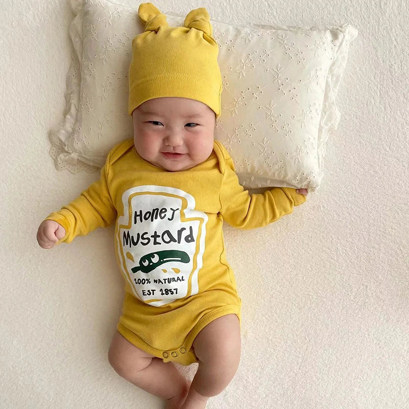 Déguisement bébé Ketchup et Moutarde – 0–24 mois