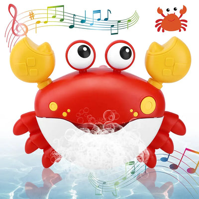 Bath Toy Musical Bubble Crab for Children Multivariant