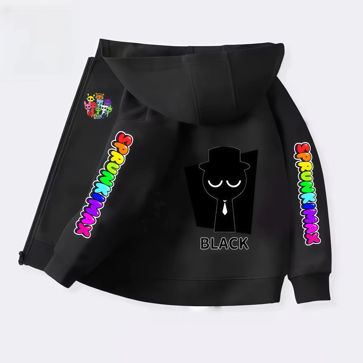 Kids Character Zip Hoodie – Ages 3–12