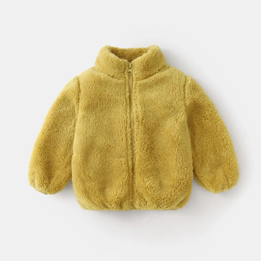 Kids Plush Warm Jacket
