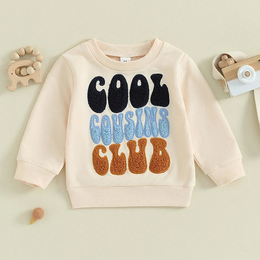 Sweatshirt "Cool Cousins Club" for children