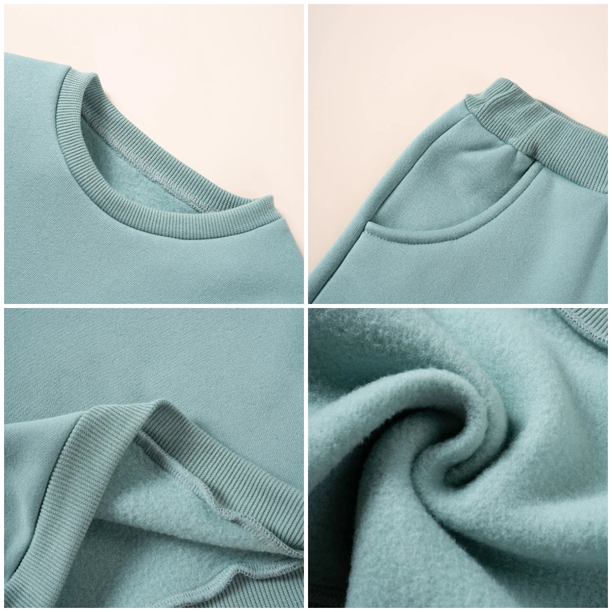 Conjunto de Pantalón y Sudadera de Algodón Multivariante