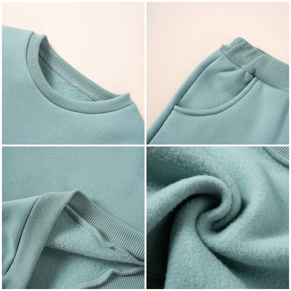 Conjunto de Pantalón y Sudadera de Algodón Multivariante