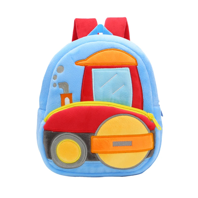 Kids Construction Vehicle Backpack – Ages 2–4
