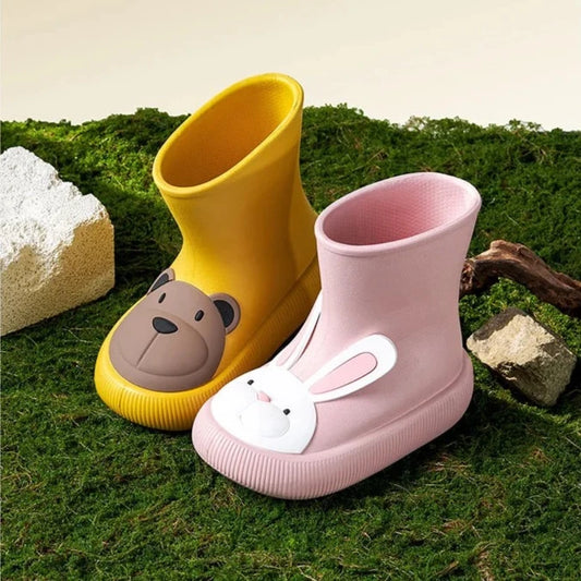 Botas de lluvia de goma antideslizantes con animales multivariante