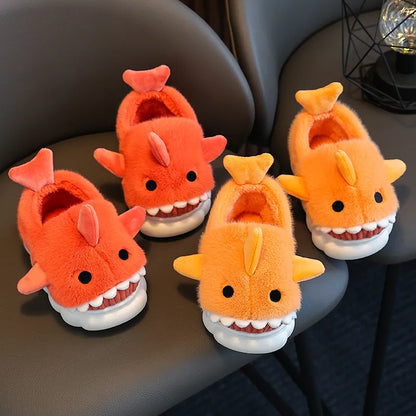 Pantofole Shark Imbottite Antiscivolo per Bambini e Ragazzi multivariante