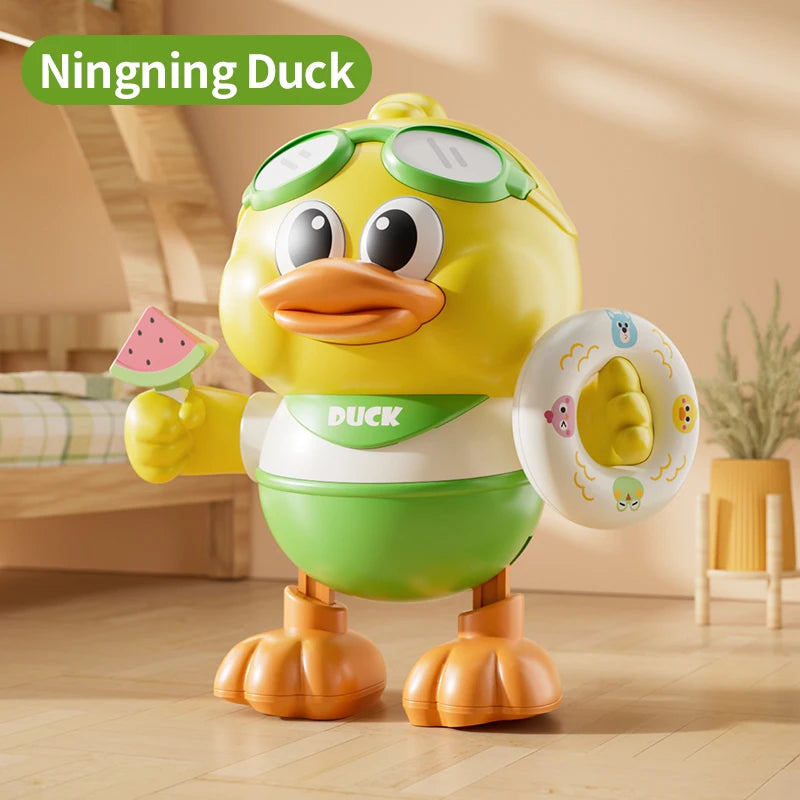Light-Up Dancing Duck Music Toy – Baby Gift