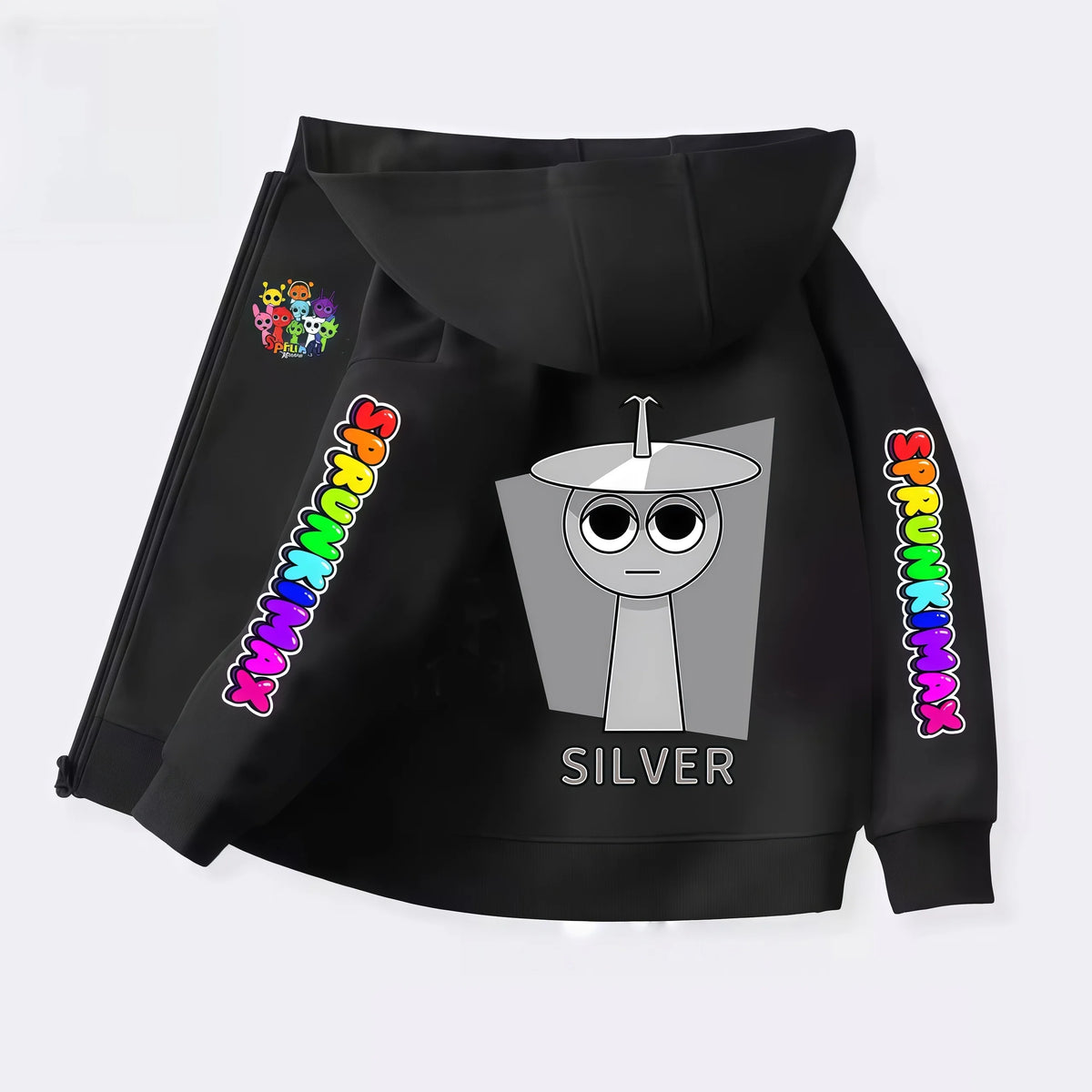Kids Character Zip Hoodie – Ages 3–12