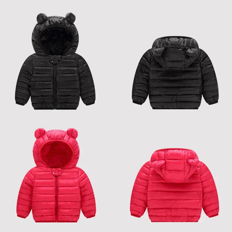 Kapuzen-Ohrenjacke für Kinder – 18 Monate bis 4 Jahre