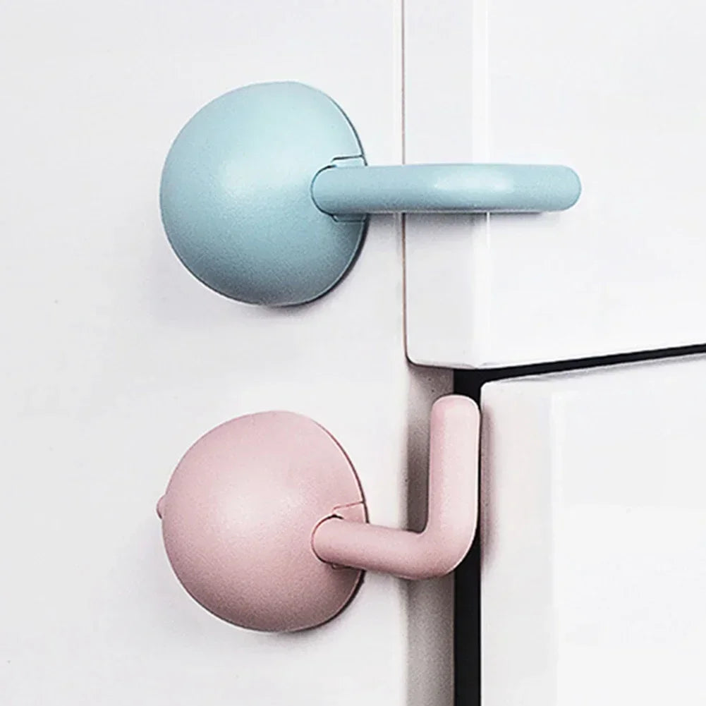 Ganchos de seguridad para puertas y cajones a prueba de niños de 1 a 3 piezas, multivariante
