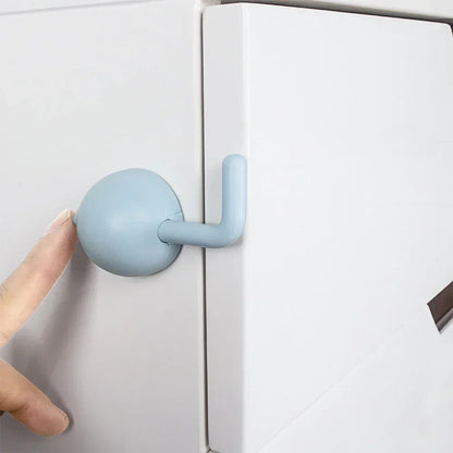 Ganchos de seguridad para puertas y cajones a prueba de niños de 1 a 3 piezas, multivariante
