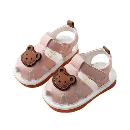 First Steps Sandals with Bear for Children Multivariant