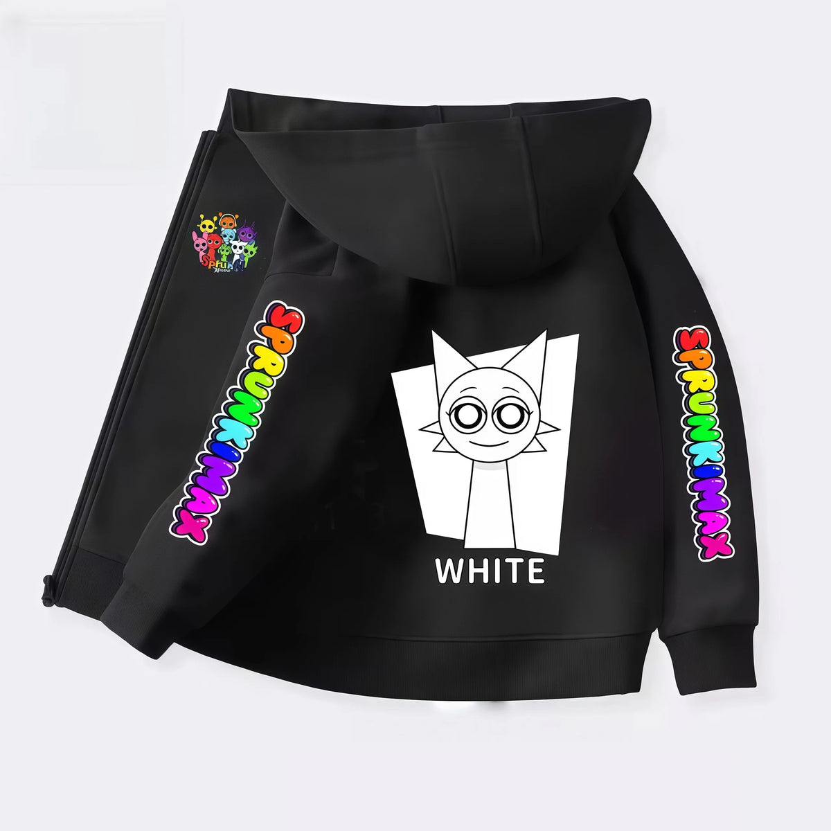 Kids Character Zip Hoodie – Ages 3–12