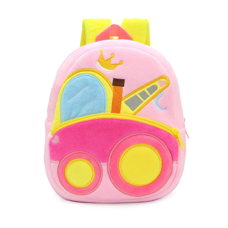 Kids Construction Vehicle Backpack – Ages 2–4